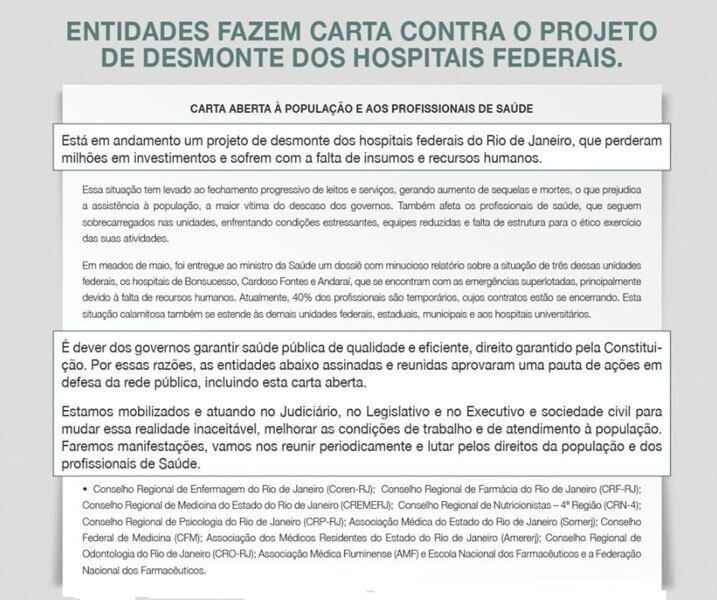 crp-rj-e-signatario-de-carta-aberta-contra-projeto-de-desmonte-dos-hospitais-federais